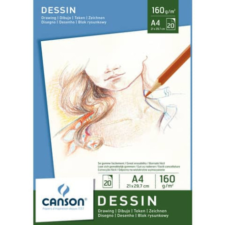 Blocco con carta Canson disegno  C200005779