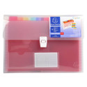 Classificatore Crystal Colours 33x25 cm - 13 scomparti - cristallo 55298E