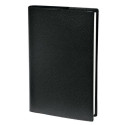 Agenda settimanale 2020 Quo Vadis Presidente 21x27 cm - riv. plastico granuloso Impala nero 016111Q