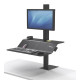 Postazione di lavoro Fellowes nero Lotus™ VE Sit-Stand – Singola 8080101