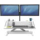 Postazione di lavoro Lotus™ Sit-Stand Fellowes bianco 0009901