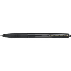 Penna a sfera a scatto Pilot Super Grip G punta M nero 1614