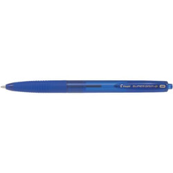 Penna a sfera a scatto Pilot Super Grip G punta M blu 1615