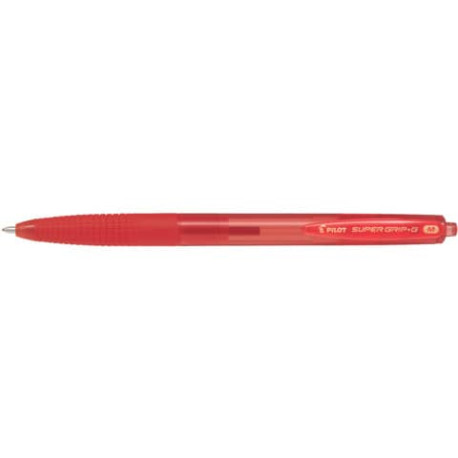 Penna a sfera a scatto Pilot Super Grip G punta M rosso 1616