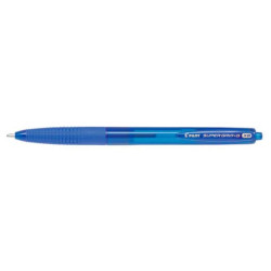 Penna a sfera a scatto Super Grip G punta XB blu 1731