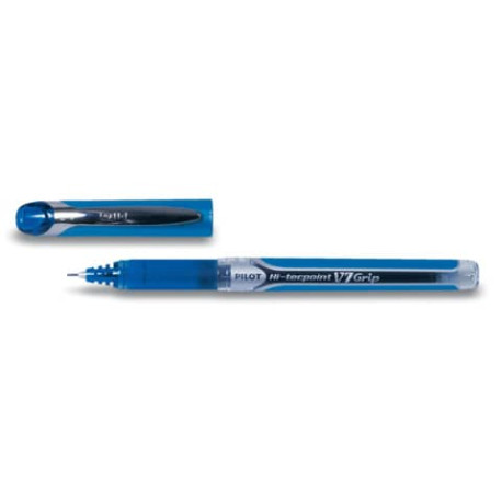 Penne a sfera con cappuccio Pilot Hi-Tecpoint V7 Grip 0,7 mm blu 6736