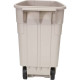 Base Bidone Mobile bin 100 L Rubbermaid beige R002218