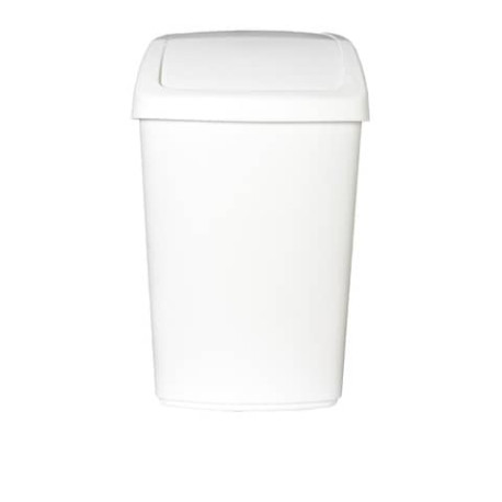 Contenitori con coperchio basculante 50 L Rubbermaid bianco R000881