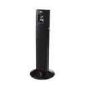 Posacenere a colonna Rubbermaid Metropolitan nero H 108,7 cm - Ø 43 cm FGR93400BK