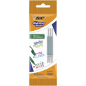 Refill BIC Gelocity Illusion Pouch 0,7 mm verde Conf. 3 pezzi - 964822