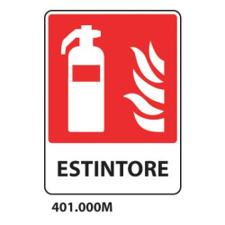 Cartello "Estintore"  401.000M