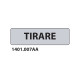 Cartello "Tirare"  1401.007AA