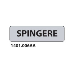 Cartello "Spingere"  1401.006AA