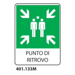 Cartello "Punto di ritrovo"  401.133X