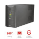 Gruppo di continuità da 800 VA UPS Trust Oxxtron nero 17938