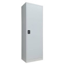 Armadio porta scope KUBO 1 anta 60x41x181,5 cm grigio PS /60