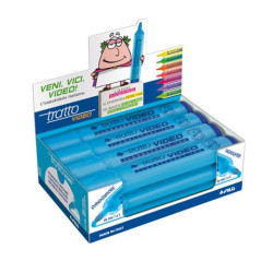 Evidenziatore TRATTO Video 1-5 mm azzurro 830205