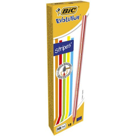 Matita BIC Evolution Stripes HB  918487