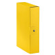 Cartelle portaprogetti Esselte C28 EUROBOX dorso 8 cm presspan biverniciato giallo- 390328090