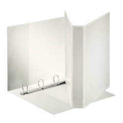 Raccoglitore personalizzabile Esselte Display Maxi a 4 anelli a D 27x35 cm dorso 3 cm bianco - 39475