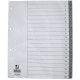 Divisore numerico Q-Connect grigio XL 24,5x29,7 cm ppl 1-20 KF02295