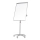 Lavagna portablocco Q-Connect base mobile magnetica cancellabile 70x100 cm bianco - EA4806175GR