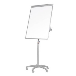 Lavagna portablocco Q-Connect base mobile magnetica cancellabile 70x100 cm bianco - EA4806175GR