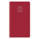 Agenda Settimanale 2022 8x14 cm Madrid rosso inglese 0552SPEC-RI