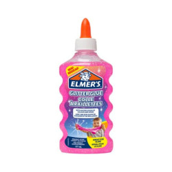 Colla Glitterata Liquida Elmer's Rosa - Flacone 177 ml 2077249