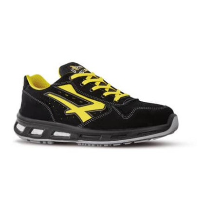 Scarpe antinfortunistiche in pelle di camoscio Axel S1P U-Power nero/giallo - n° 40 - RL20236 AXEL S