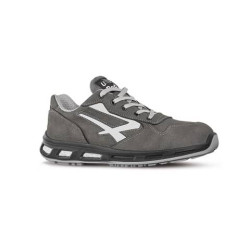 Scarpe antinfortunistiche in pelle Nabuk Idro Kick S3 U-Power grigio-bianco n° 40 - RL20023 KICK S3 