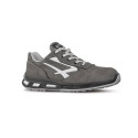 Scarpe antinfortunistiche in pelle Nabuk Idro Kick S3 U-Power grigio-bianco n° 44 - RL20023 KICK S3 