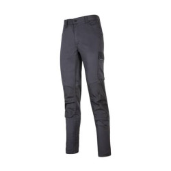 Pantalone da lavoro Meek U-Power grigio acciaio - 6 tasche - Taglia L HY179GI MEEK L