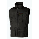 Gilet multitasche da lavoro First U-Power nero carbone - Taglia L SY004BC FIRST L