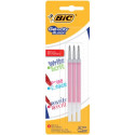 Refill BIC Gelocity Illusion Blister 0,7 mm rosso Conf. 3 pezzi - 944023