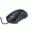 Mouse gaming illuminato Trust GXT133 LOCX nero con luci LED a 4 colori 22988