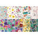 Carta da regalo Kartos Everyday 70x100 cm - Conf. 100 fogli in 10 soggetti assortiti Fiori - 18292