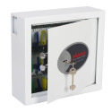 Cassaforte portachiavi 30 ganci Security Italia Cygnus bianco serratura a chiave bianco - KS0031K