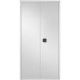 Armadio multiuso a porte battenti Tecnical 2 BA-90-PIANI - 4 ripiani 90x41x181,5 cm grigio