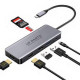 Dock Universale USB-C™ Up Parts® 7 in 1 grigio - UP-DS-9915T