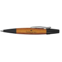 Penna a sfera Faber-Castell E-Motion Wood fusto in legno di acero - tratto B blu - 148301