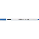 Pennarello Stabilo Pen 68 brush - punta a pennello - M 1 mm blu oltremare - 568/32