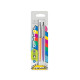 Penne a sfera Parker Jotter Original Plastic M '60 Pop art - inchiostro blu blister 2 pz fusto aranc