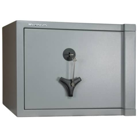 Cassaforte di sicurezza Wertheim AP ignifuga - 55 L - 47,4x60,5x52,2 cm 180 kg grigio - serratura a 