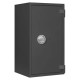 Cassaforte di sicurezza Format MT - 85 Lt - 74x40,5x38,5 cm - 41 kg - grigio serratura a chiave dopp