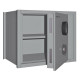 Cassaforte da muro Wertheim AMS - 24 Lt 41x51x23 cm - 45 kg - grigio chiaro - serratura chiave elett