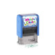 Timbro motivazionale per bambini  Trodat Magic Clean 10 - blu - 26x9 mm - 171369