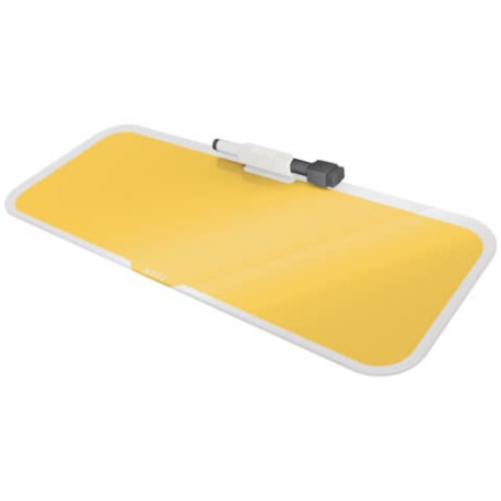 Blocco da scrivania in vetro Cosy - 150x60x380 mm Leitz giallo caldo 52690019