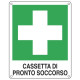 Cartello d'emergenza 25x31 cm Cartelli Segnalatori "Cassetta pronto soccorso" E20114X