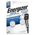 Batterie al litio a bottone Lithium Performance BP2 3V Conf. 2 pz blu Energizer CR2032 - E301319300